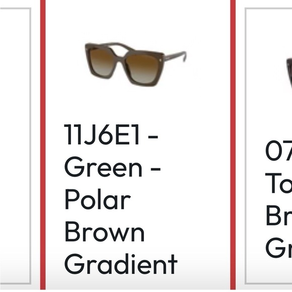 Prada Oversized Brown Square Sunglasses with Gradient Lenses main image 9